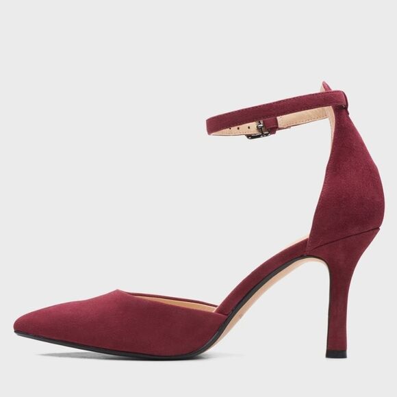 Cato Shoes - BRAND NEW CATO LOW HEEL ADJUSTABLE BUCKLE ANKLE STRAP POINTED TOE D'ORSAY SHOE